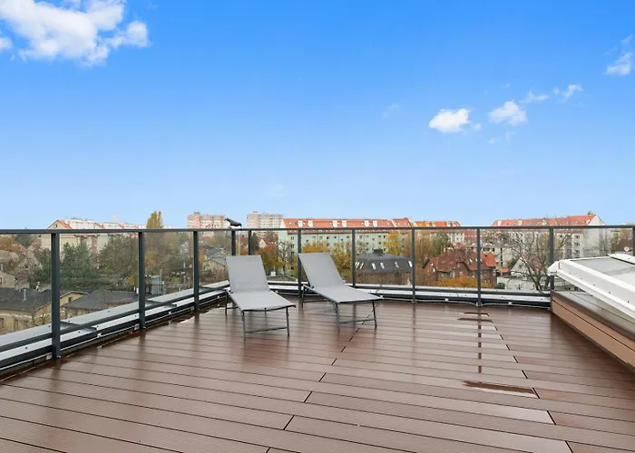 Seaside Haven Prostywynajem Rooftop Terrace And Parking Apartment