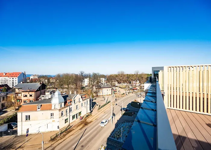 Apartment Seaside Haven Prostywynajem Rooftop Terrace And Parking