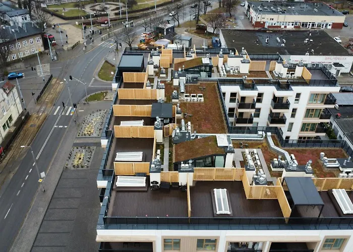 Apartment Seaside Haven Prostywynajem Rooftop Terrace And Parking *
